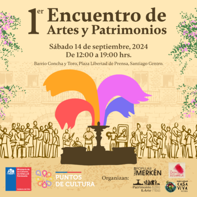 1º Encuentro de Artes y Patrimonios en el Barrio Concha y Toro